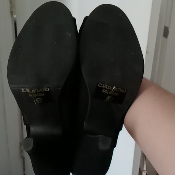 Ankle Booties w/ Cutouts - Picture 6 of 6